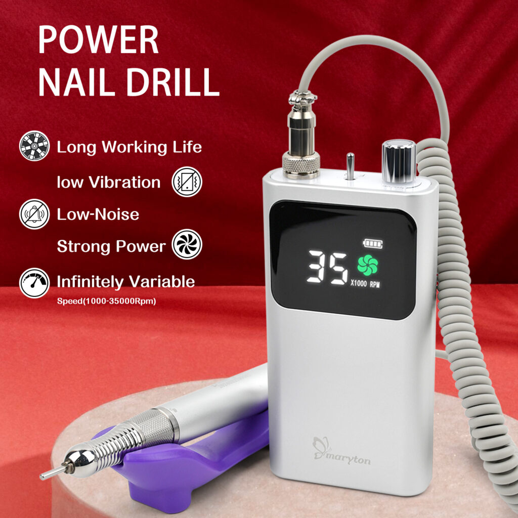 Rechargeable Maryton Second Generation Pro Nail Drills